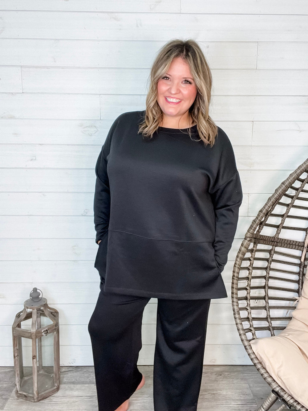 Dear Scarlett Plus Size Stretchy Tops Blouses Wrinkle Free