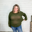 "Gunner" Long Sleeve Light Weight Round Neck-Lola Monroe Boutique