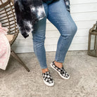 Gypsy Jazz Plaid Along Slip on Sneaker-Lola Monroe Boutique