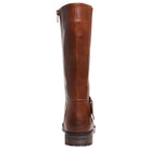 "Hadley" Vegan Leather Kids Riding Boot with Side Zipper (Whiskey)-Lola Monroe Boutique