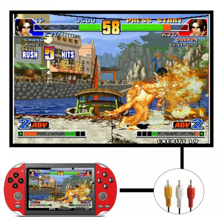 Handheld Video Game with Over 9 Thousand Games-Lola Monroe Boutique