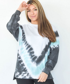 "Hi Tide" Tie Dye Sweatshirt-Lola Monroe Boutique