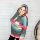 "Higgins" Long Sleeve Hooded Henley-Lola Monroe Boutique