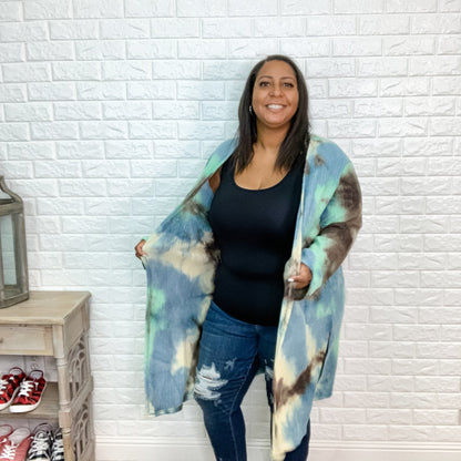 "High Desert" Sweater Cardigan Duster