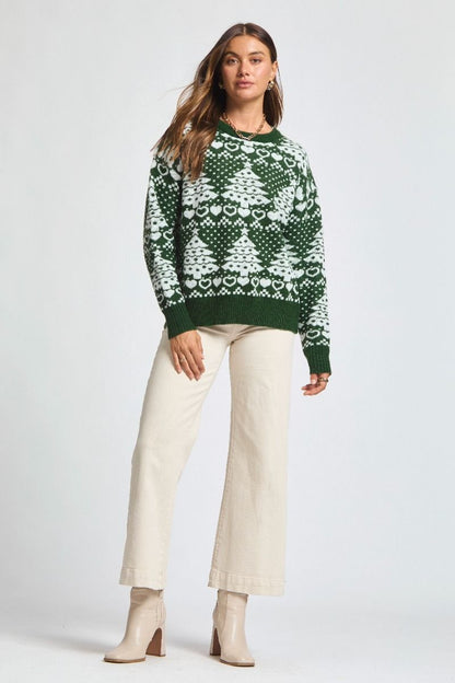 "Trim The Tree" Holiday Sweater