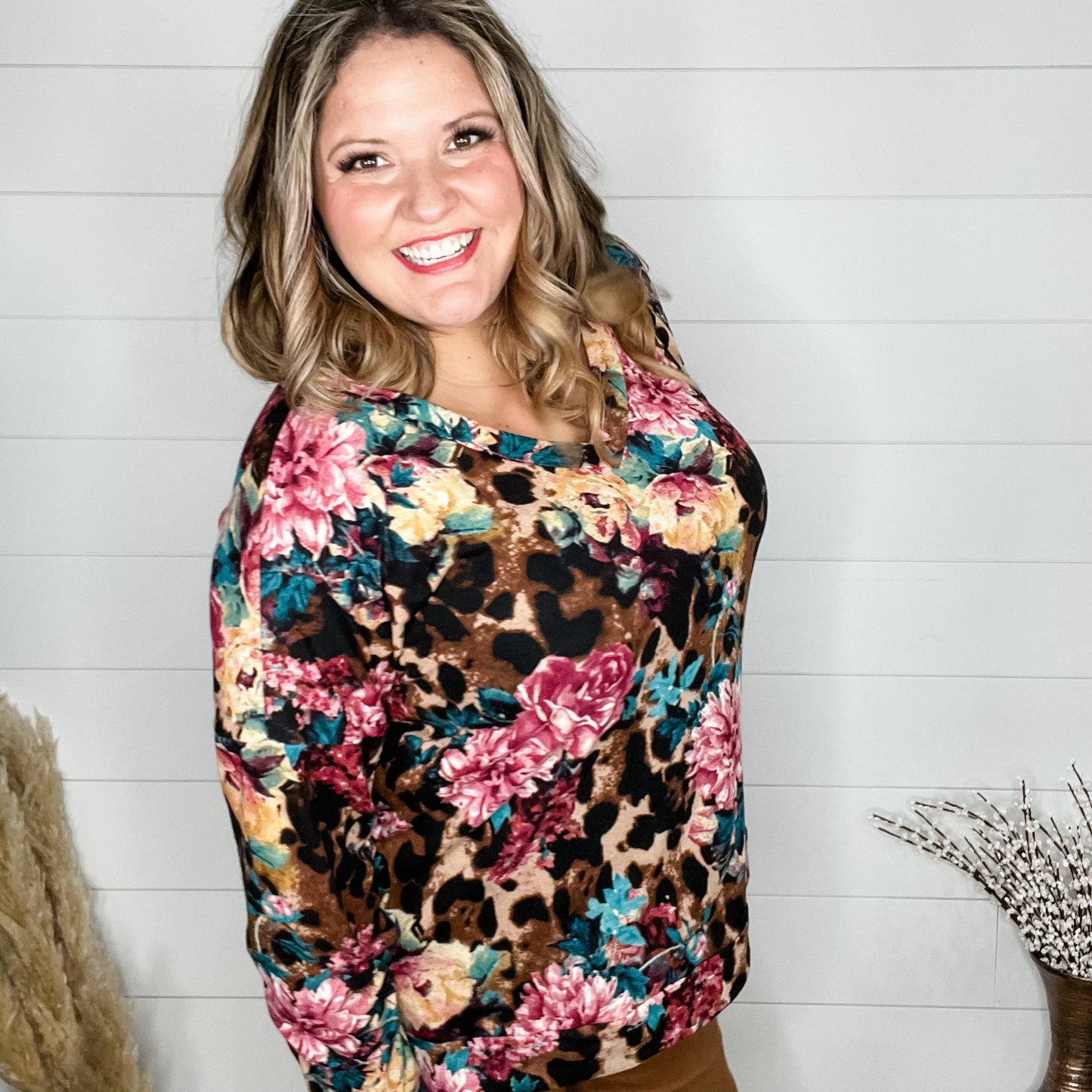 "Hollis" Long Sleeve Weekender Style Top