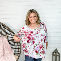 Honey Me "Skies are Falling" Baby Doll Top-Lola Monroe Boutique