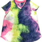 Honey Me V Neck Tie Dye Tee-Lola Monroe Boutique