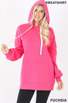 Hooded Sweatshirt (Multiple Colors)-Lola Monroe Boutique