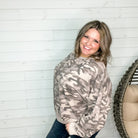 "Hoorah" Tan Camo Crewneck-Lola Monroe Boutique