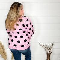 "I Say Yes" Polka Dot Sweater