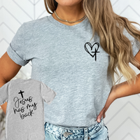 JOCOink Jesus has your back - view 2 | Lola Monroe Boutique