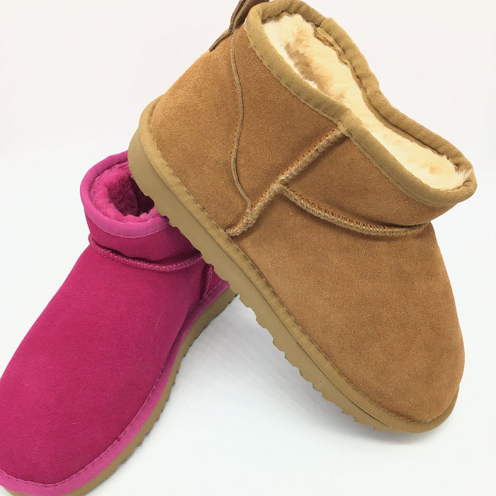 Sheep Skin Lined Bootie Dupes (Multiple Colors)