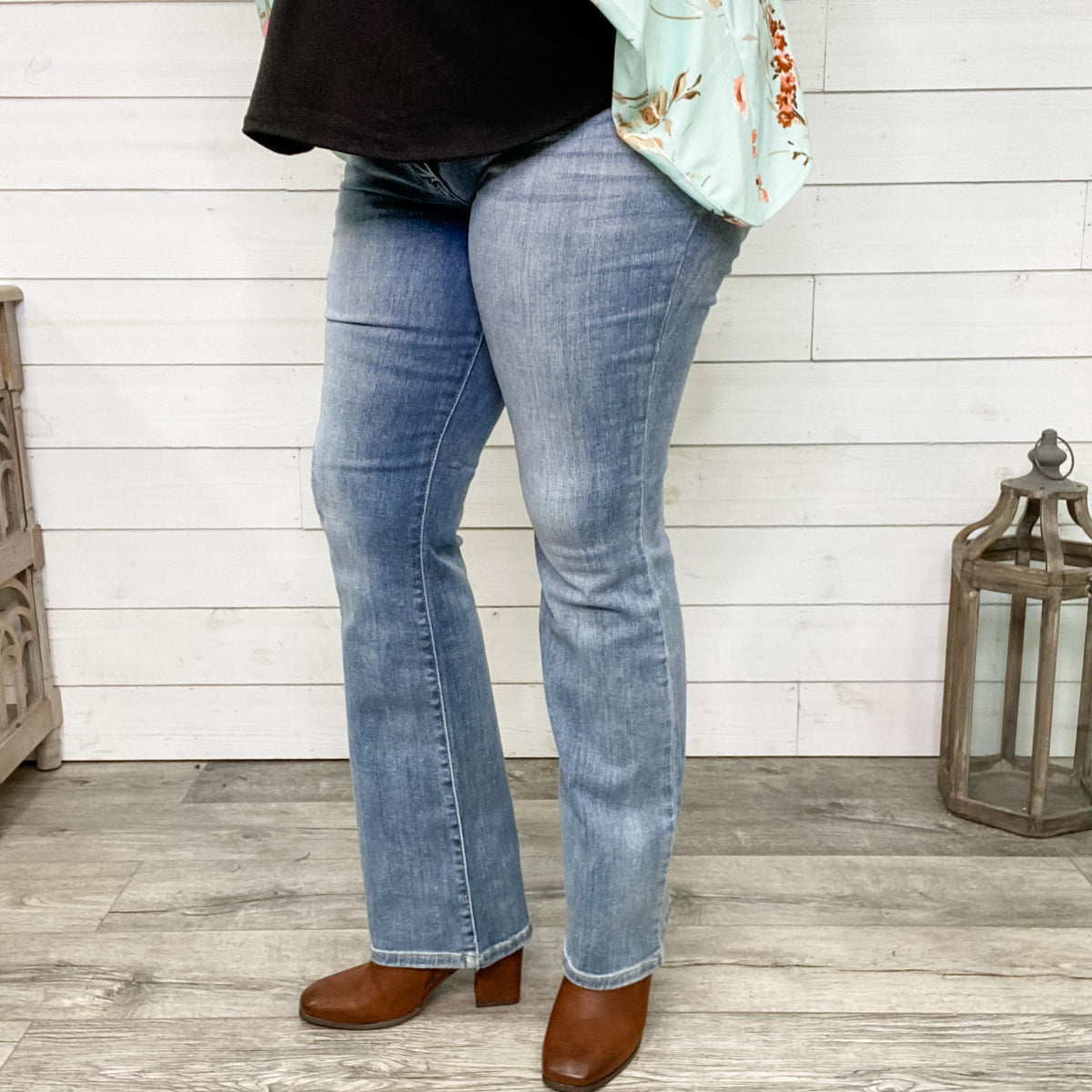 Judy Blue Drink A Beer Bootcut Jeans – Lola Monroe Boutique