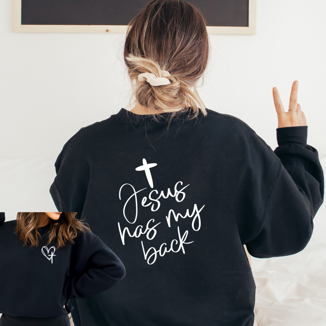 JOCOink Jesus has your back - view 3 | Lola Monroe Boutique