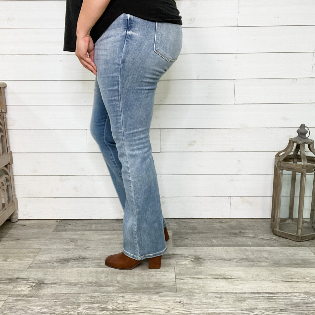 Judy Blue "Drink A Beer" Bootcut Jeans