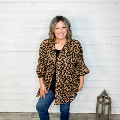 "It's A Neutral" Animal Print Kimono