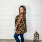 "It's A Neutral" Animal Print Kimono-Lola Monroe Boutique