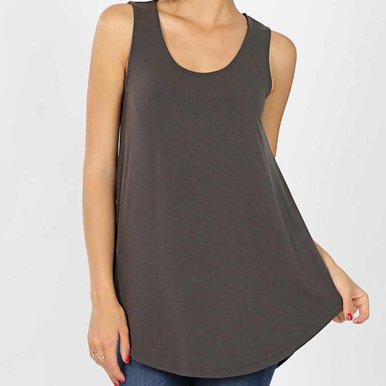 "It's Back" Relaxed Fit Tank (Multiple Colors)-Lola Monroe Boutique