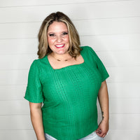 "Jiminy" Short Sleeve with Button Detail Tops-Lola Monroe Boutique