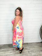 "Jones" Tie Dye Adjustable Strap Maxi-Lola Monroe Boutique