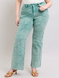 Judy Blue 88966 Sea Green-Lola Monroe Boutique