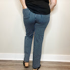 Judy Blue "All Aboard" Tummy Control Straight Leg Trouser Hem-Lola Monroe Boutique