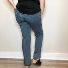 Judy Blue "All Aboard" Tummy Control Straight Leg Trouser Hem-Lola Monroe Boutique