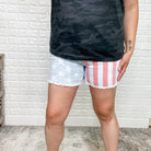 Judy Blue American Flag Shorts-Lola Monroe Boutique