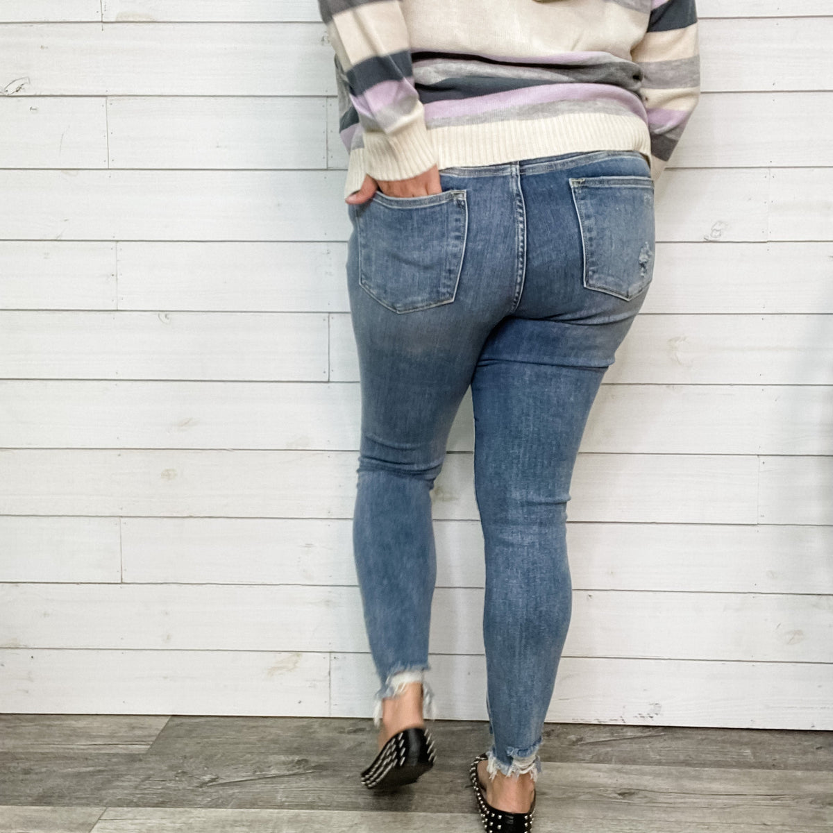 Judy Blue "And then some" Skinny Jeans-Lola Monroe Boutique