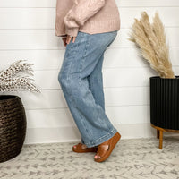 Judy Blue "Beat It" Retro Wide Leg Jeans