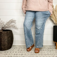 Judy Blue "Beat It" Retro Wide Leg Jeans