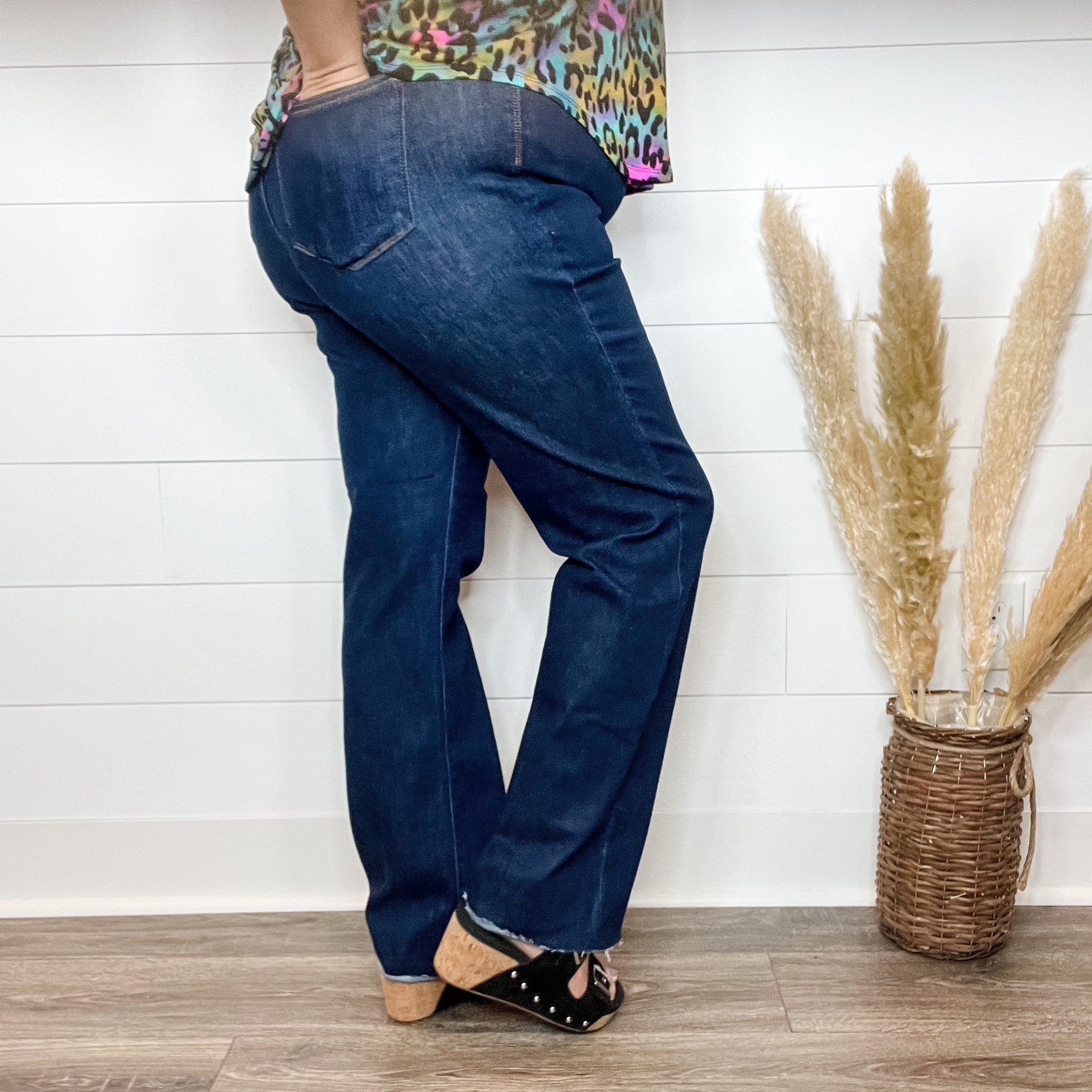 Judy Blue "Classically Trained" straight leg Jeans-Lola Monroe Boutique