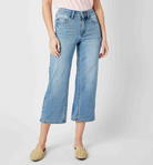 Judy Blue "Cool Runnings" Cooling Denim Wide Leg Crops-Lola Monroe Boutique