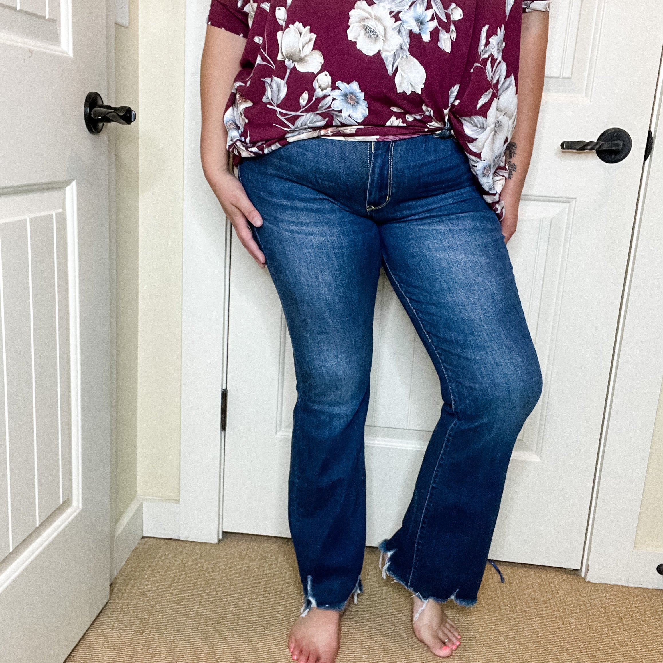 Judy Blue "Country Bumpkin" Bootcut Jeans-Lola Monroe Boutique