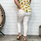 Judy Blue "Cream of the Crop" White Boyfriend Jeans-Lola Monroe Boutique