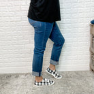 Judy Blue "Daddy Long Legs" Long Inseam Boyfriend Jeans-Lola Monroe Boutique