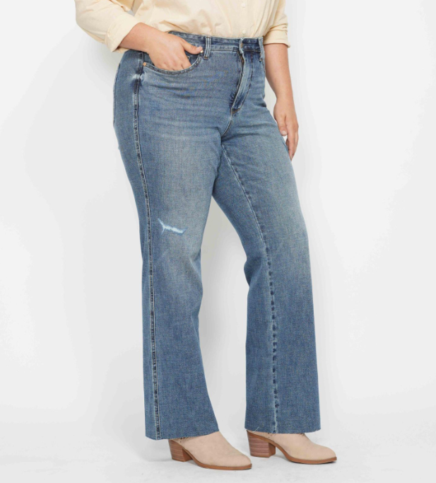 Judy Blue "Dance With Somebody" Tummy Control Straight Leg Jeans