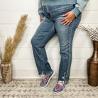 Judy Blue "Dizzy" Distressed Straight Leg-Lola Monroe Boutique