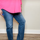 Judy Blue "Double the Fun" Straight Leg Jeans-Lola Monroe Boutique