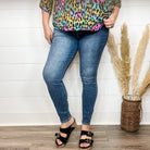 Judy Blue "Down Home" Buttonfly Skinny Jeans-Lola Monroe Boutique