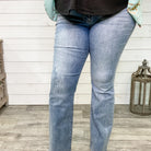 Judy Blue "Drink A Beer" Bootcut Jeans-Lola Monroe Boutique