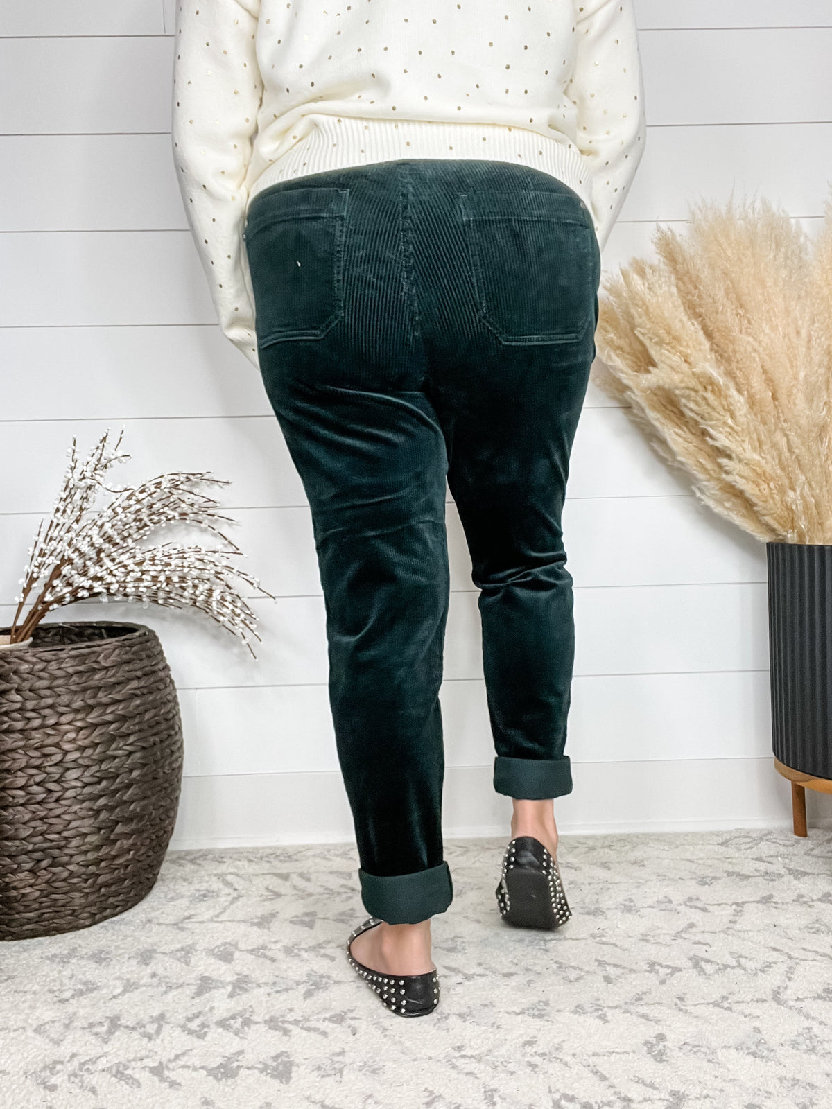 Judy Blue "Emerald City" Corduroy Joggers