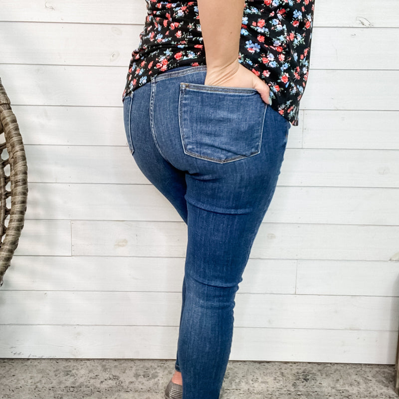 Judy Blue "Everyday Wear" Skinny Jeans-Lola Monroe Boutique