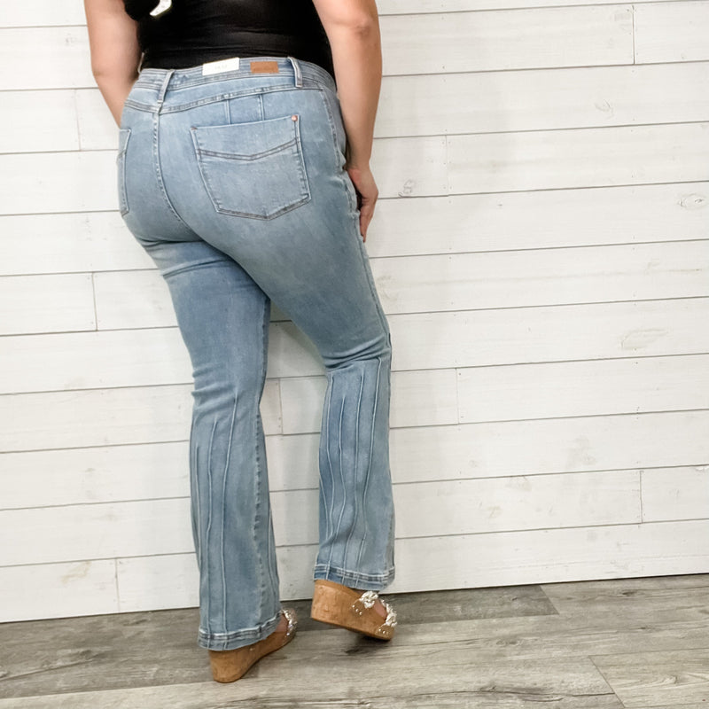 Judy Blue "Fan Fare" Bootcut Jeans