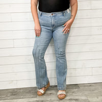 Judy Blue "Fan Fare" Bootcut Jeans-Lola Monroe Boutique