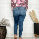 Judy Blue "Fins Up" Skinny Shark Bite Jeans-Lola Monroe Boutique