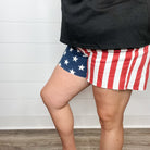 Judy Blue "Flag Shorts"-Lola Monroe Boutique