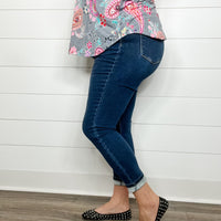 Judy Blue "Flurry" Thermal Lined Skinny Jeans-Lola Monroe Boutique