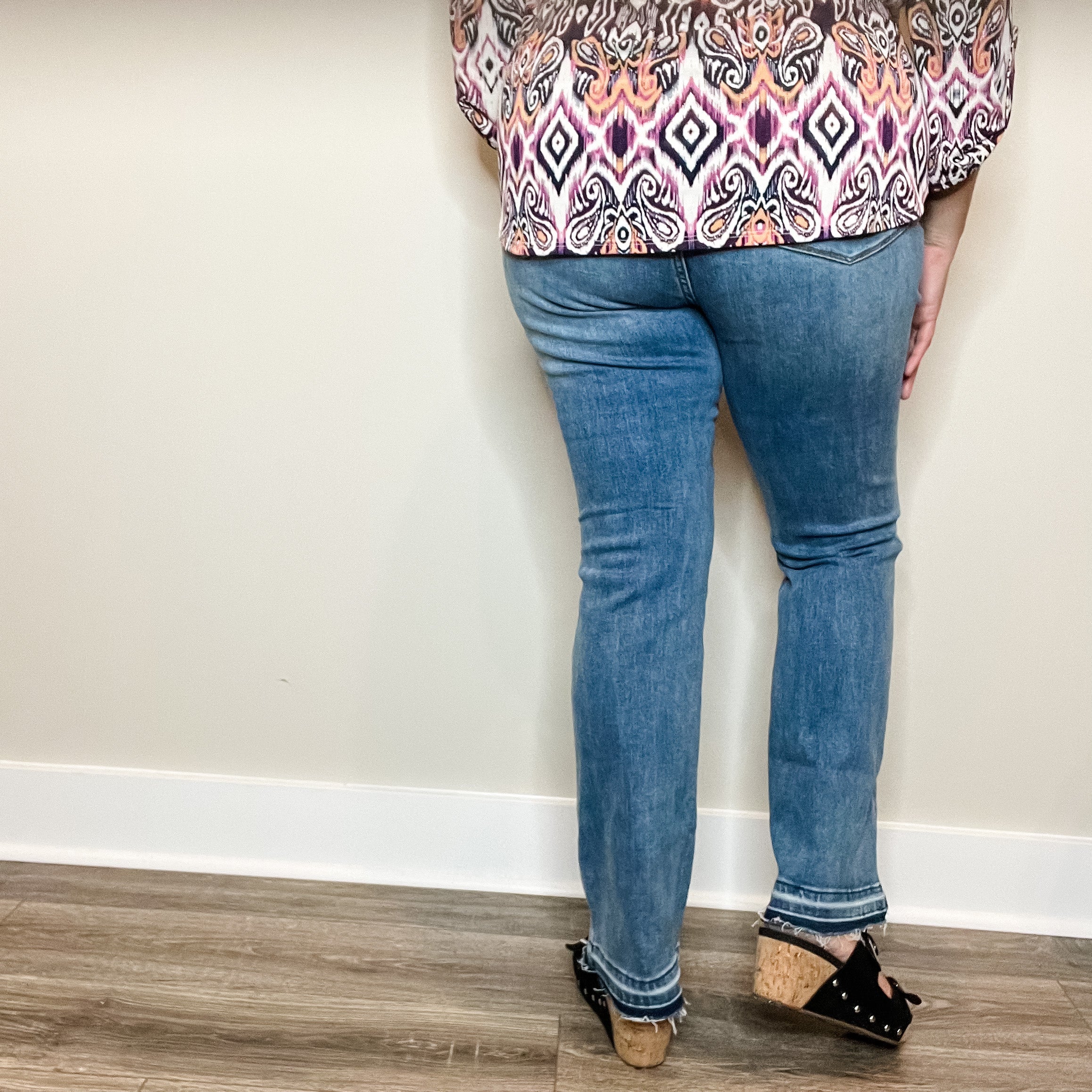 Judy Blue "Fly like An Eagle" Tummy Control Bootcut Jeans-Lola Monroe Boutique